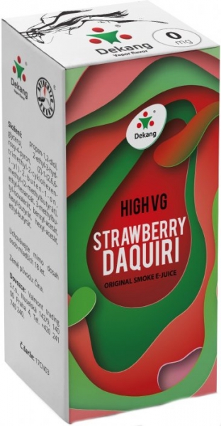 Liquid Dekang High VG Strawberry Daquiri - 10ml