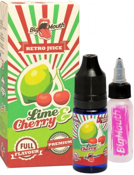 Příchuť Big Mouth RETRO - Lime and Cherry