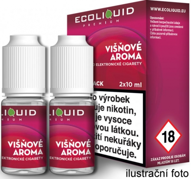 Liquid Ecoliquid Premium 2Pack Cherry 2x10ml