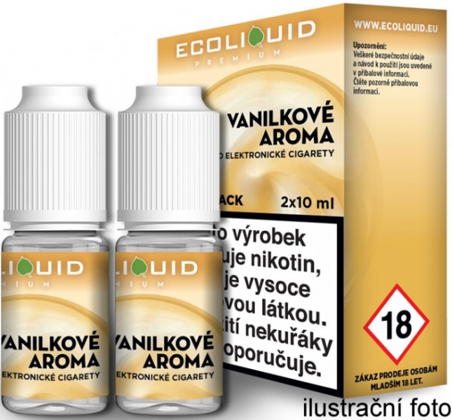 Liquid Ecoliquid Premium 2Pack Vanilla 2x10ml