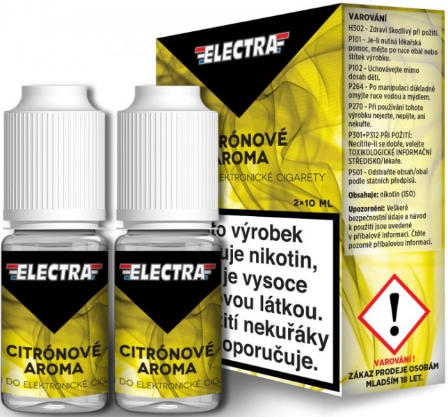 ELECTRA E-liquid 2Pack Lemon 2x10ml