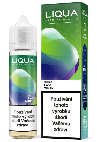 Příchuť Liqua Mix&Go Two Mints 10ml