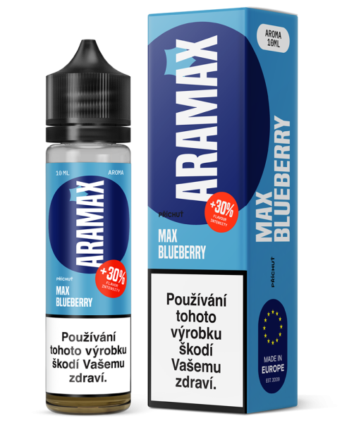Příchuť Aramax S&V Max Blueberry 10ml