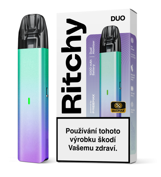 Ritchy Duo Max elektronická cigareta Duhová 1000mAh