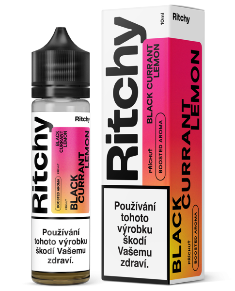 Příchuť Ritchy Mix&Go Black Currant Lemon 10ml