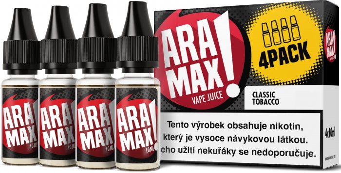 Liquid ARAMAX 4Pack Classic Tobacco 4x10ml