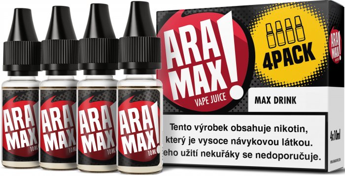 Liquid ARAMAX 4Pack Max Drink 4x10ml