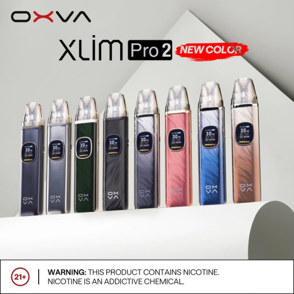 OXVA Xlim Pro 2 elektronická cigareta 1300mAh Rose Pink