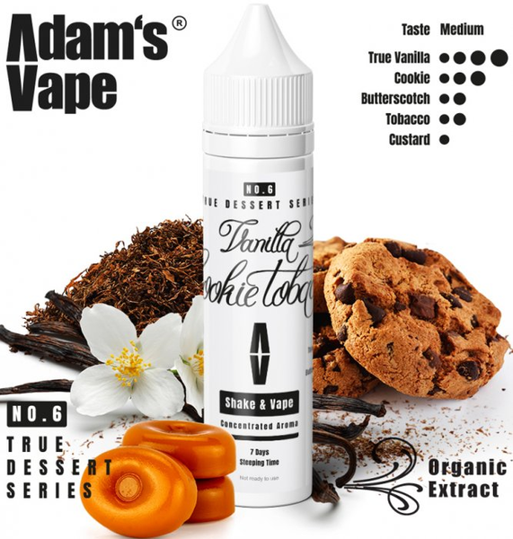 Příchuť Adam´s Vape Shake and Vape 12ml Vanilla Cookie Tobacco