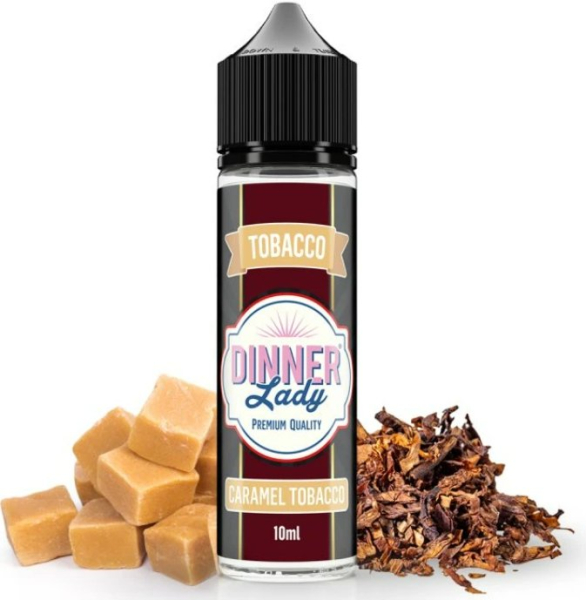 Příchuť Dinner Lady S&V Tobacco 10ml Caramel Tobacco