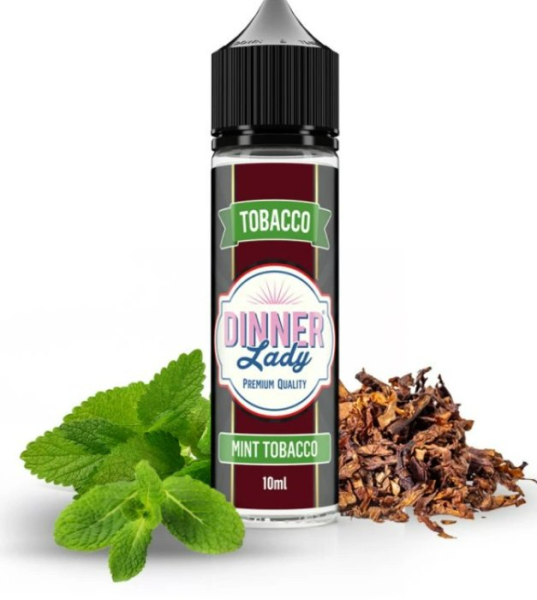 Příchuť Dinner Lady S&V Tobacco 10ml Mint Tobacco